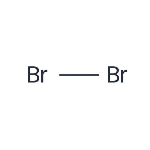 Chemical structure of Bromine (Br₂)
