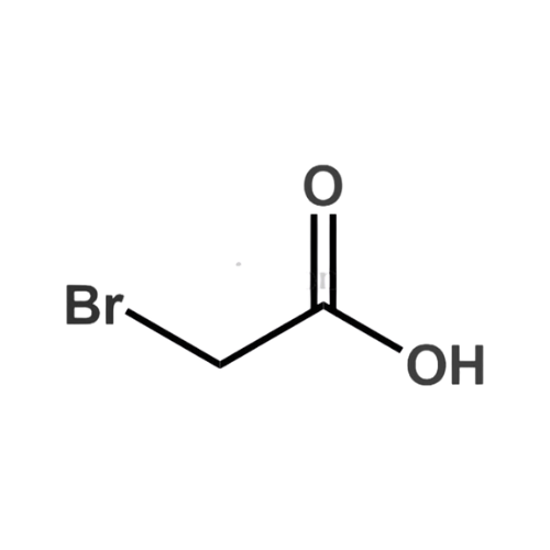 Chemical structure of Bromoacetic Acid (C₂H₃BrO₂)