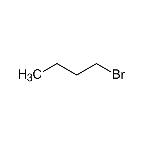 Chemical structure of N-Butyl Bromide (1-Bromobutane, C₄H₉Br)