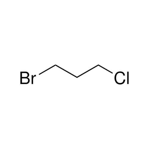 Chemical structure of 1-Bromo-3-Chloropropane (C₃H₆BrCl)