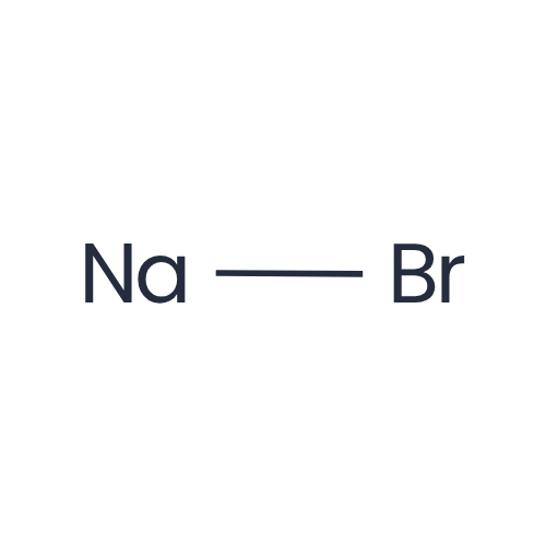 Chemical structure of Sodium Bromide (NaBr)