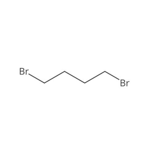 Chemical structure of 1,4-Dibromobutane (C₄H₈Br₂)
