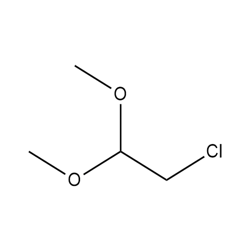 Chemical structure of Chloroacetaldehyde Dimethyl Acetal (C₅H₁₁ClO₂)