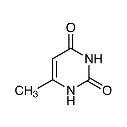 Chemical structure of 6-Methyl Uracil (C₅H₆N₂O₂)