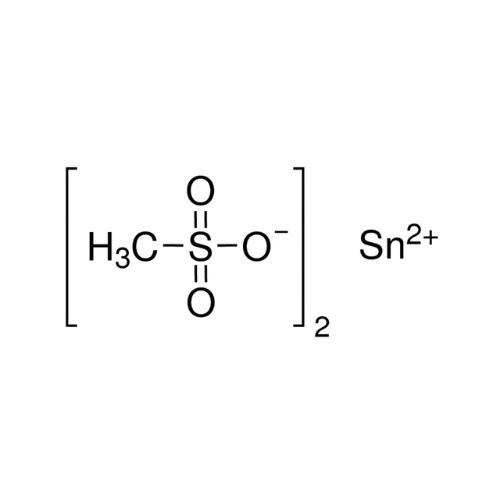 Chemical structure of Stannous Methane Sulfonate