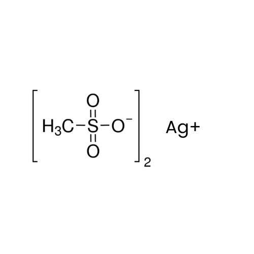 Chemical structure of Silver Methane Sulfonate