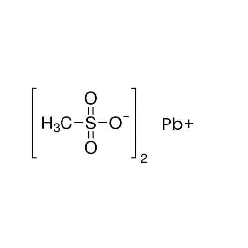Chemical structure of Lead Methane Sulfonate
